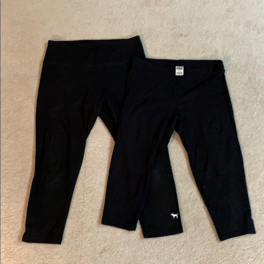 Victoria’s Secret PINK black leggings